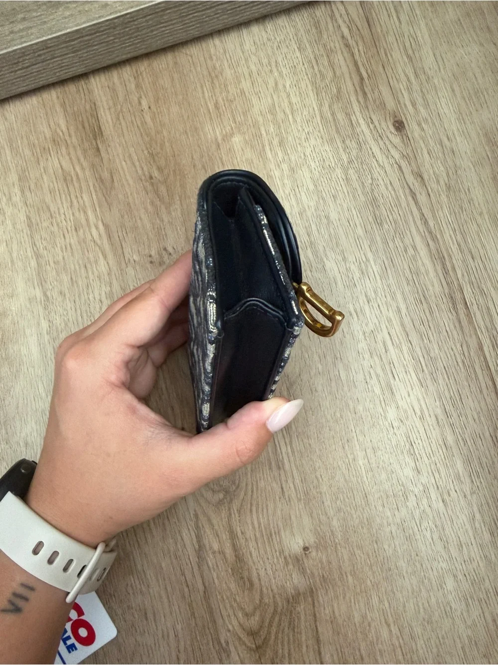 Dior saddle bloom